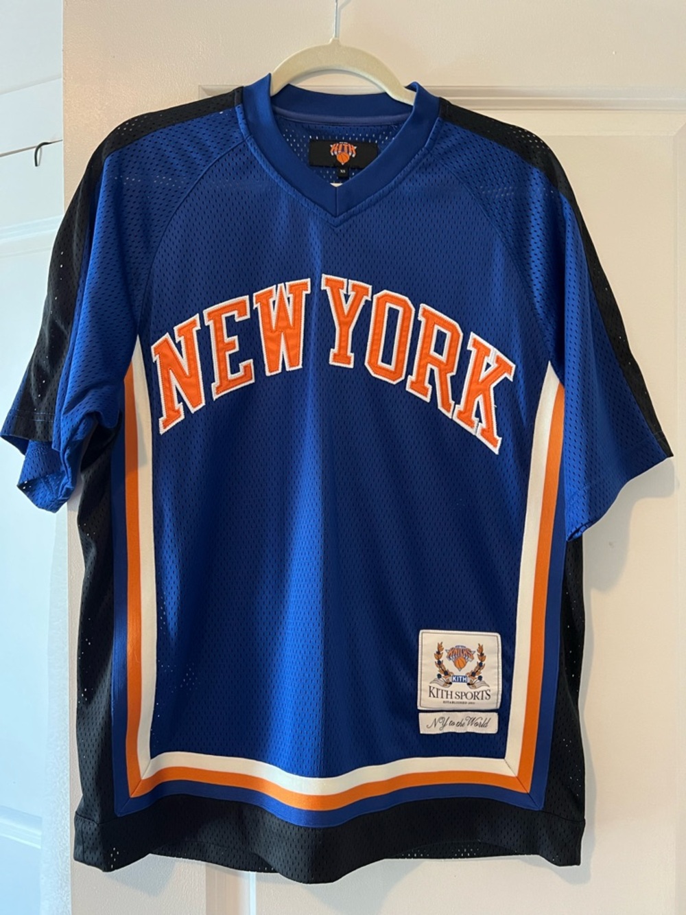 Kith - KNICKS Mesh Shirt (Men’s size XS)